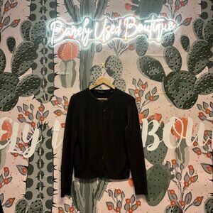 Valerie Stevens 2 Ply Cashmere Button up top